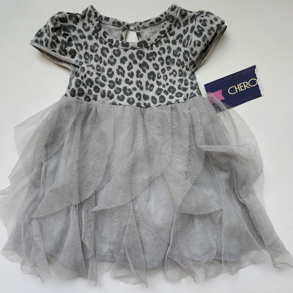 Cherokee short sleeve infant dress 9mo.